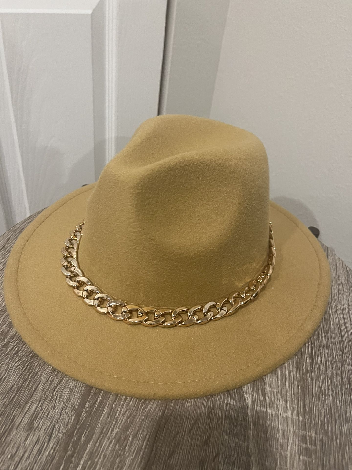 A Beige cowboy Hat 