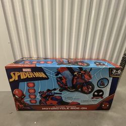 Spiderman Ride On Motorcycle 