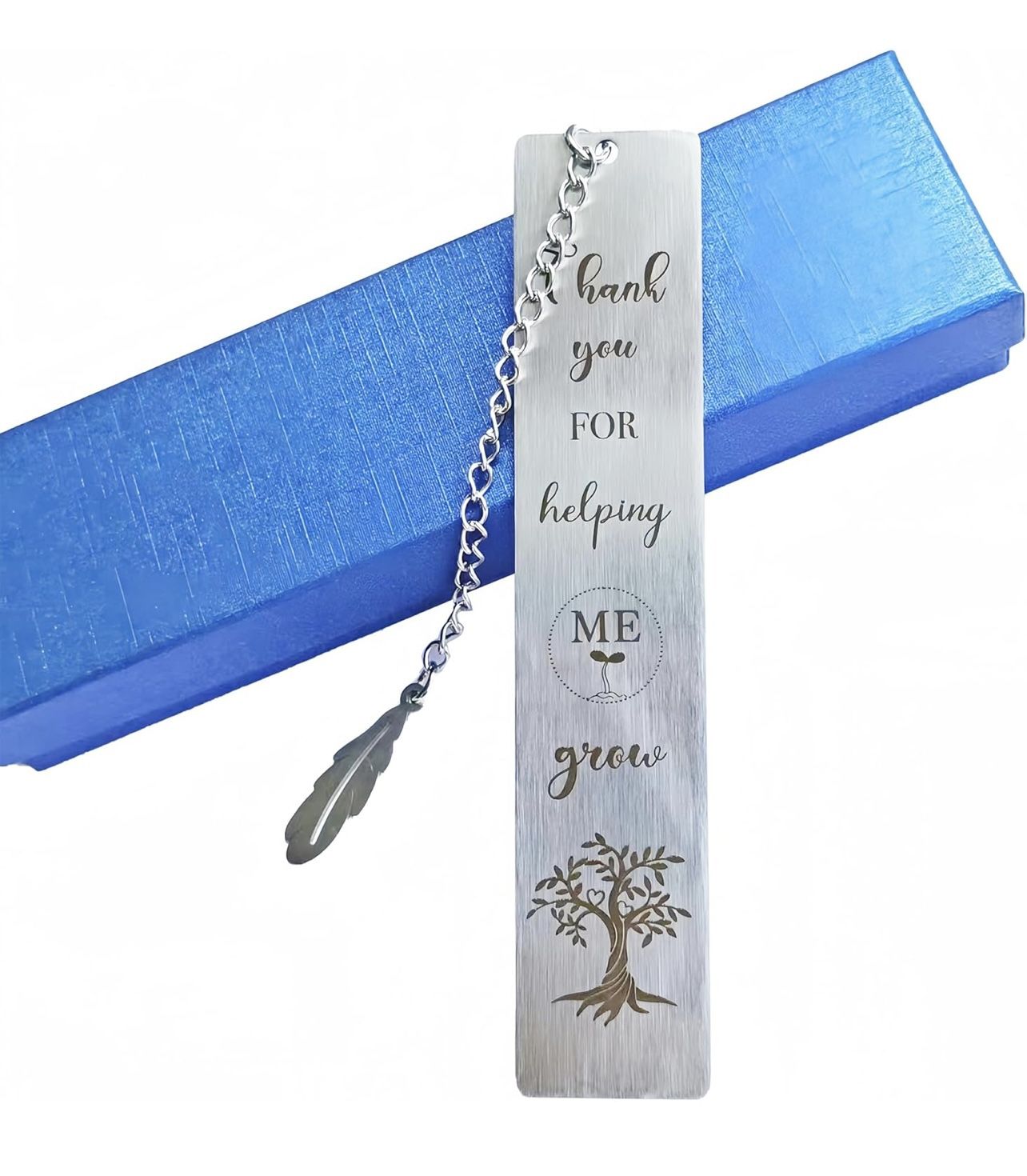 Teacher Appreciation Gifts - Personalized Bookmarks for Women Men - Thank You Ideas for End of Year, Retirement - Boss Lady Leader