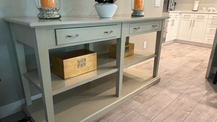 Crate and barrel table $600