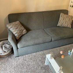 Sofa, Coffee Table, Barstools, Kitchen Appliances And More (garage Sale) 