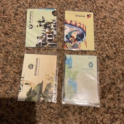 4 Harder To Find MTG Magic The Gathering Mini Poster Cards Collectibles