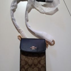 Coach Signature khaki and black 