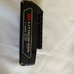 Bosch 18 Volt Battery