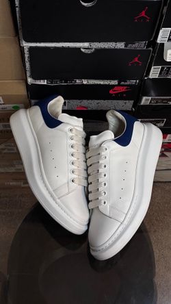 Alexander McQueen Oversized Sneaker 'White Paris Blue'