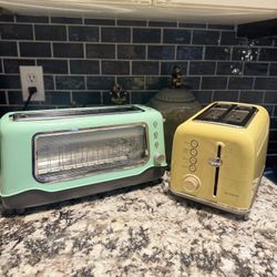 Retro Toasters SO PRETTY! Yellow Is Brand New
