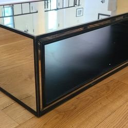 Restoration Hardware Mirrored Strand Table