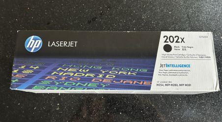 Hp 202x Black Ink Cartridge. Brand New 