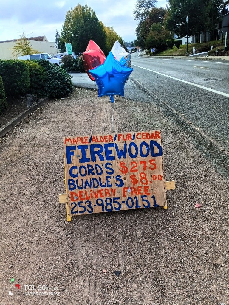 Dry firewood going quick