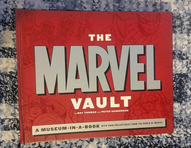 J. The Marvel Vault: A Museum-In-A-Book Collectible