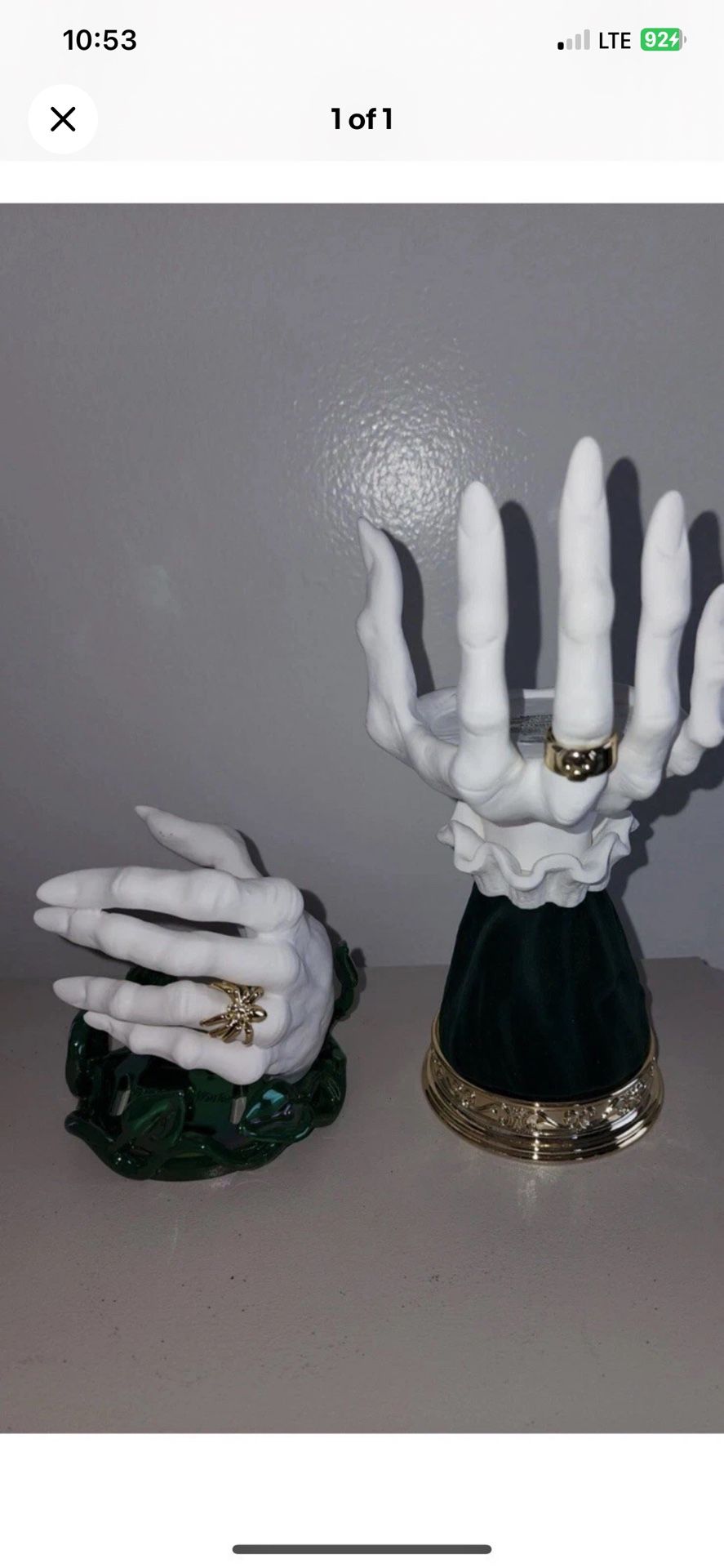 Bath & Body Work Witch/vampire Candle Holder