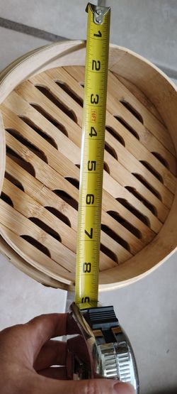 Bamboo steamer new $13 cash only