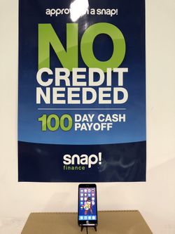 Apple IPhone 8 Plus black 256gb AT&T only we also finance with SNAP FINANCE