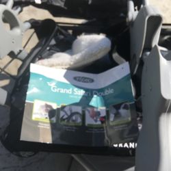 New - grand safari double jogger  