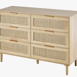 NEW Modern Rattan Dresser *Firm 
