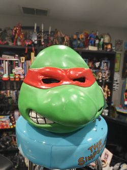 Adult Raphael Overhead Latex Mask Teenage Mutant Ninja Turtles Costume