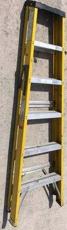 Keller Ladders 77 Series Model 776 Fiberglass 6’ Step Ladder