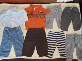 Baby boy clothes, size 9 months