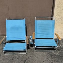 2 Beach Chairs 