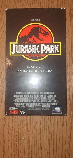 Jurassic Park VHS 1993