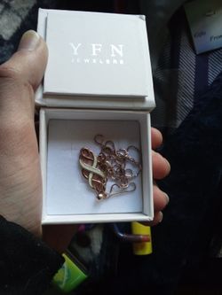 Yfn Necklace With Opal 