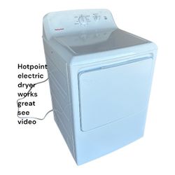 White Electric Dryer