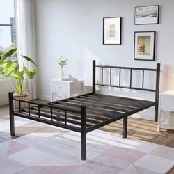 12” Twin Wrought Iron Bed Frame