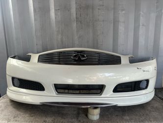 2007 2008 INFINITI G35 SEDAN FRONT BUMPER COVER OEM 62022-JK60H