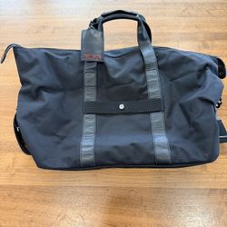 TUMI Black Travel Duffel Bag. Excellent Condition
