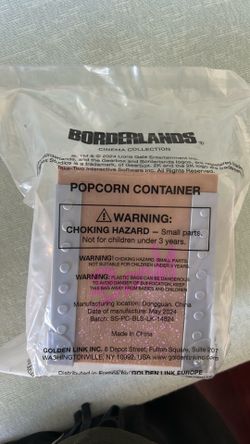 Borderlands popcorn bucket