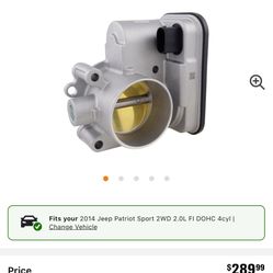 Hitachi Throttle Body For Jeep/dodge Etb0040