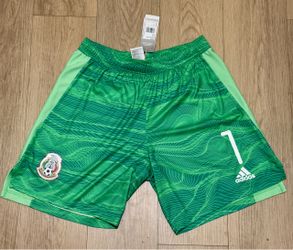 Adidas Mexico Soccer Goalkeeper Shorts XL