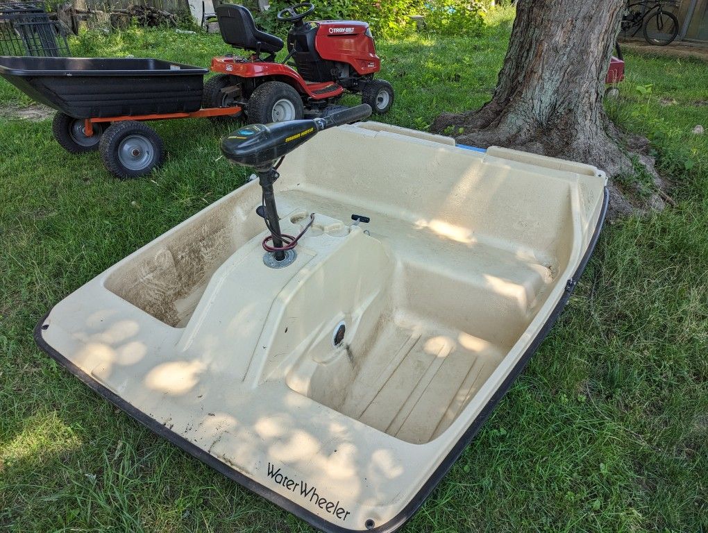 Paddle Boat Conversion And Trailer