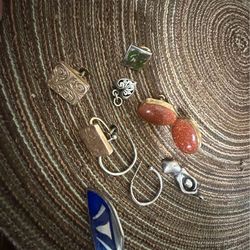 Vintage mixed lot jewelry sterling silver & rolled gold