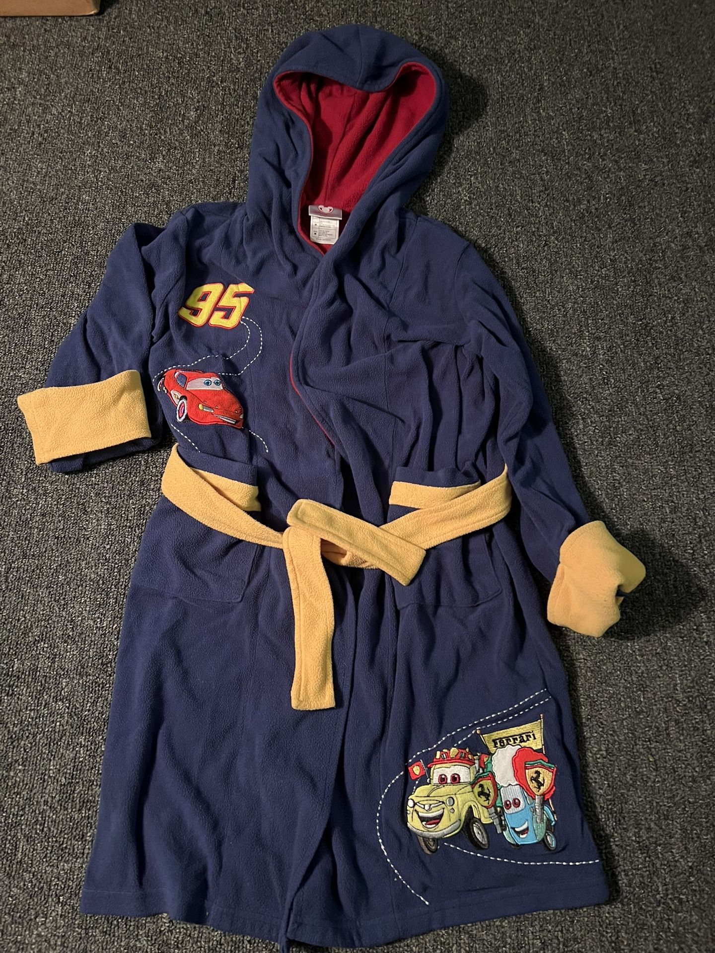 Disney store Cars Bathrobe-Medium