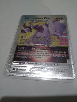 Mewtwo V-star Silver