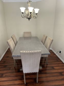 Metal Dinning Table