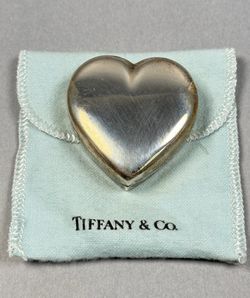 Tiffany And Co Heart Pill Box