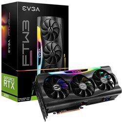 NVIDIA EVGA GeForce RTX 3080 FTW3 ULTRA GAMING 10G LHR Graphics Card (10G-P5-3897-KL)