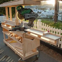 Table Saw, Miter Saw, Ego, Full Wood Shop