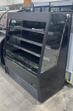 🧊 New Polarman 36" Vertical Black Air Curtain Merchandiser Commercial CoolerNSF ETL