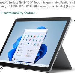 Microsoft Surface Go 2-10.5" Touch-Screen