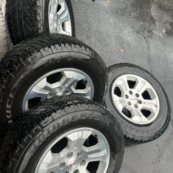GMC WHEELS AND TIRES 265/65R18