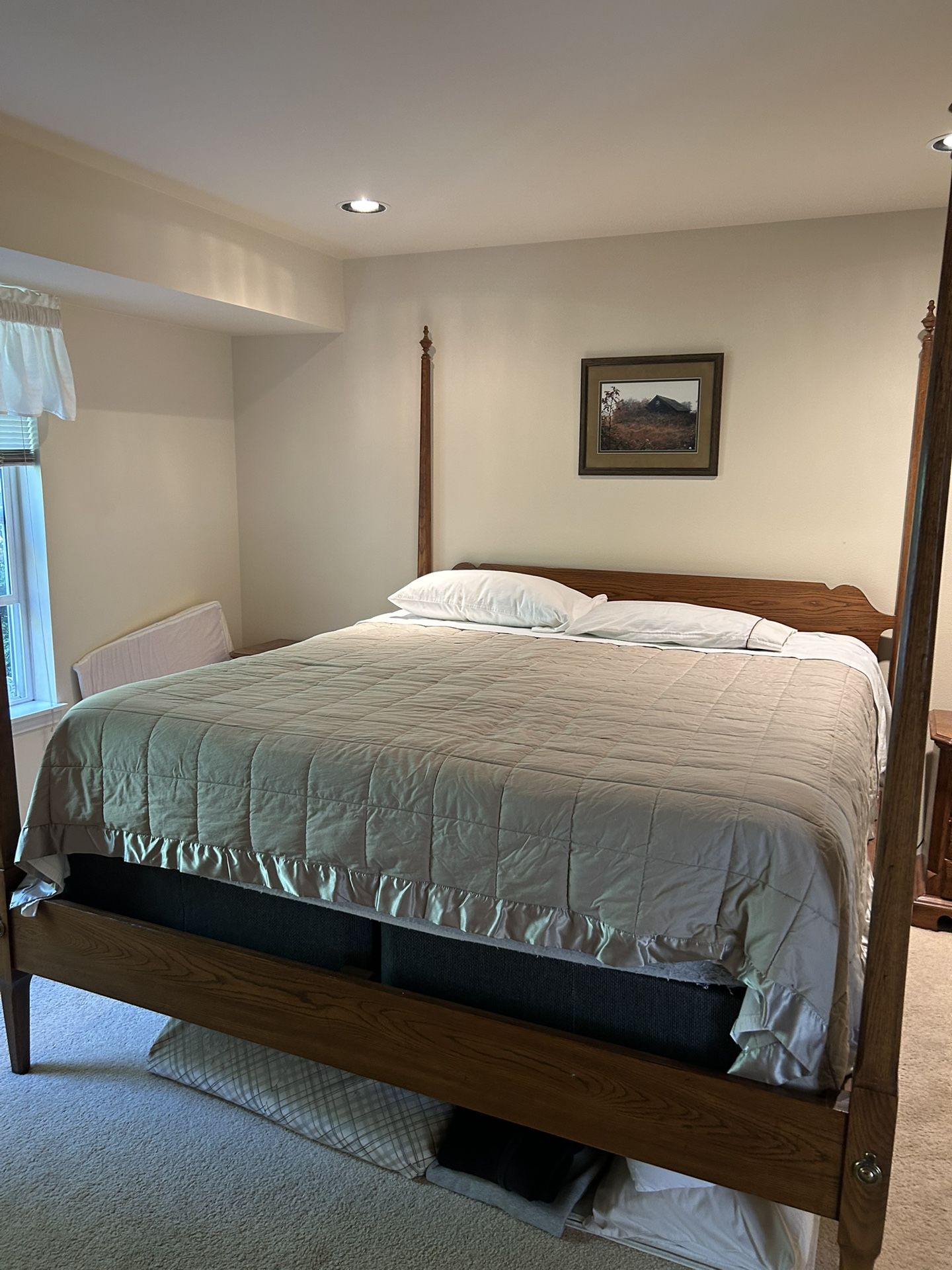 California King Beautyrest Mattress And Box Springs