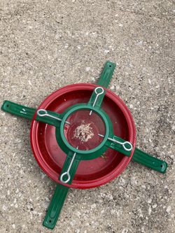 Christmas tree holder