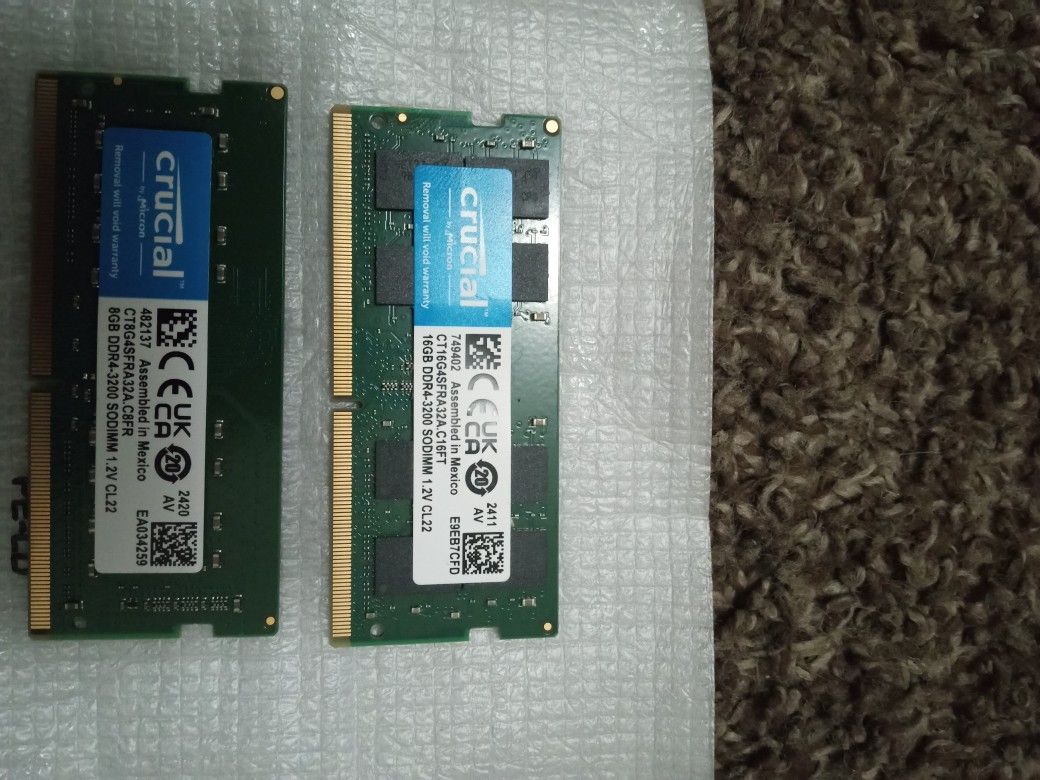 24 Gb Crucial Ram