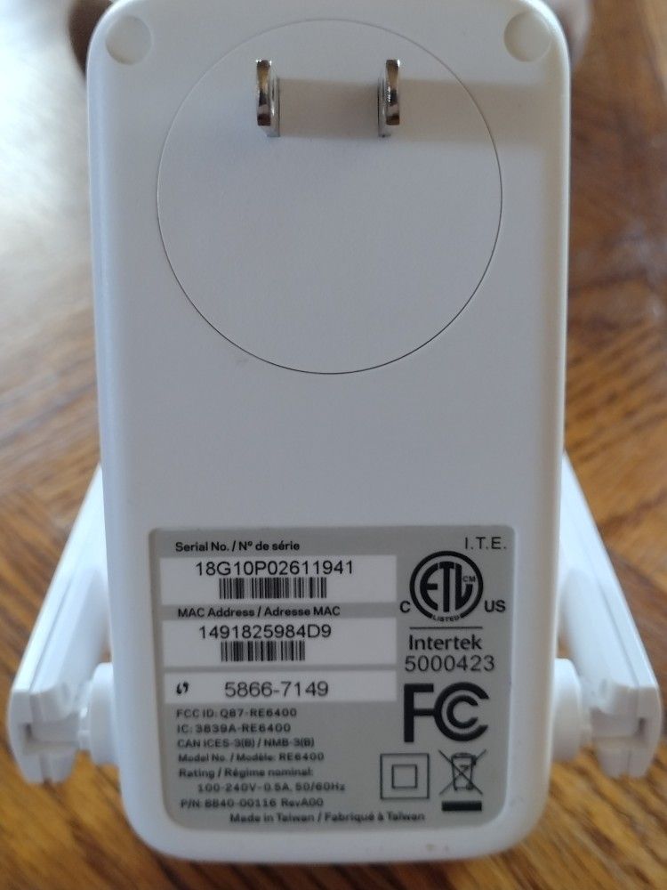 Linksys Wifi Range Extender Duel Band