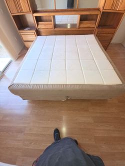 Tempurpedic king size memory foam