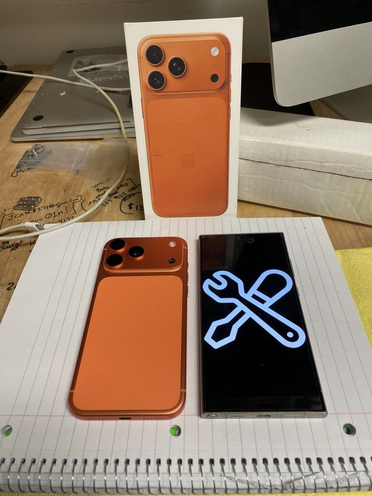 iPhone 17 pro Max replacement screen for cracked 15 plus back glass 16 pro 12 pro 14 housing frame