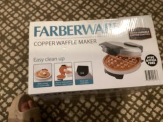 Farberware copper waffle maker